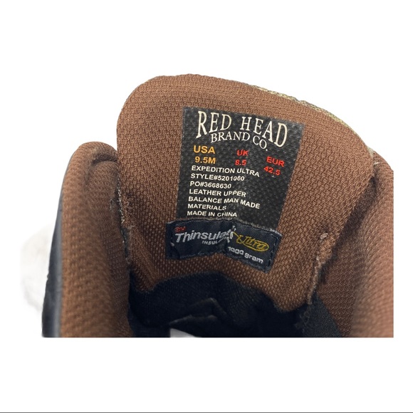 Red Head Expedition Hunting Boots Size 9.5 - Picture 9 of 9